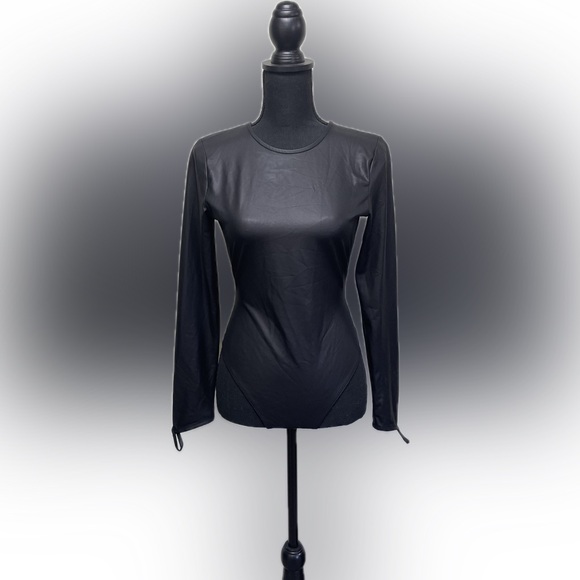 Disturbia Black Long Sleeve Bodysuit - Picture 8 of 10